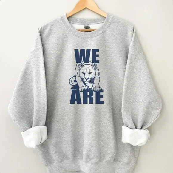 Retro 90s NCAA Penn State Nittany Lions Sweatshirt Football Sweater Shirt - Picture 2 of 3